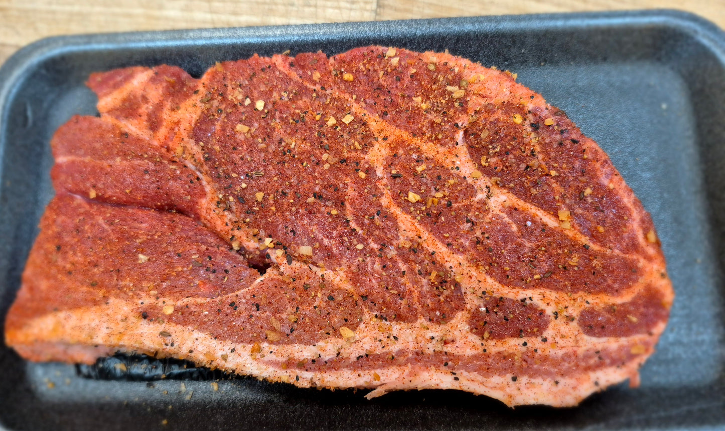 Seasoned Pork Steak
