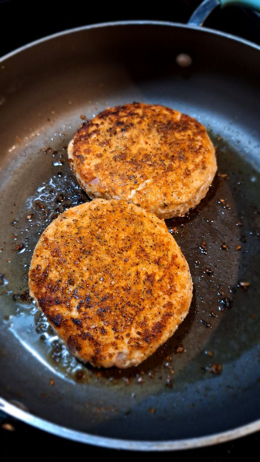 Troy's Kickin Chicken Burger