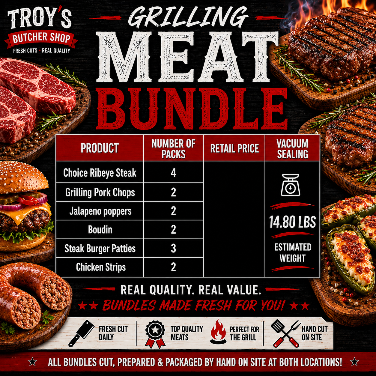 Grilling Meat Bundle