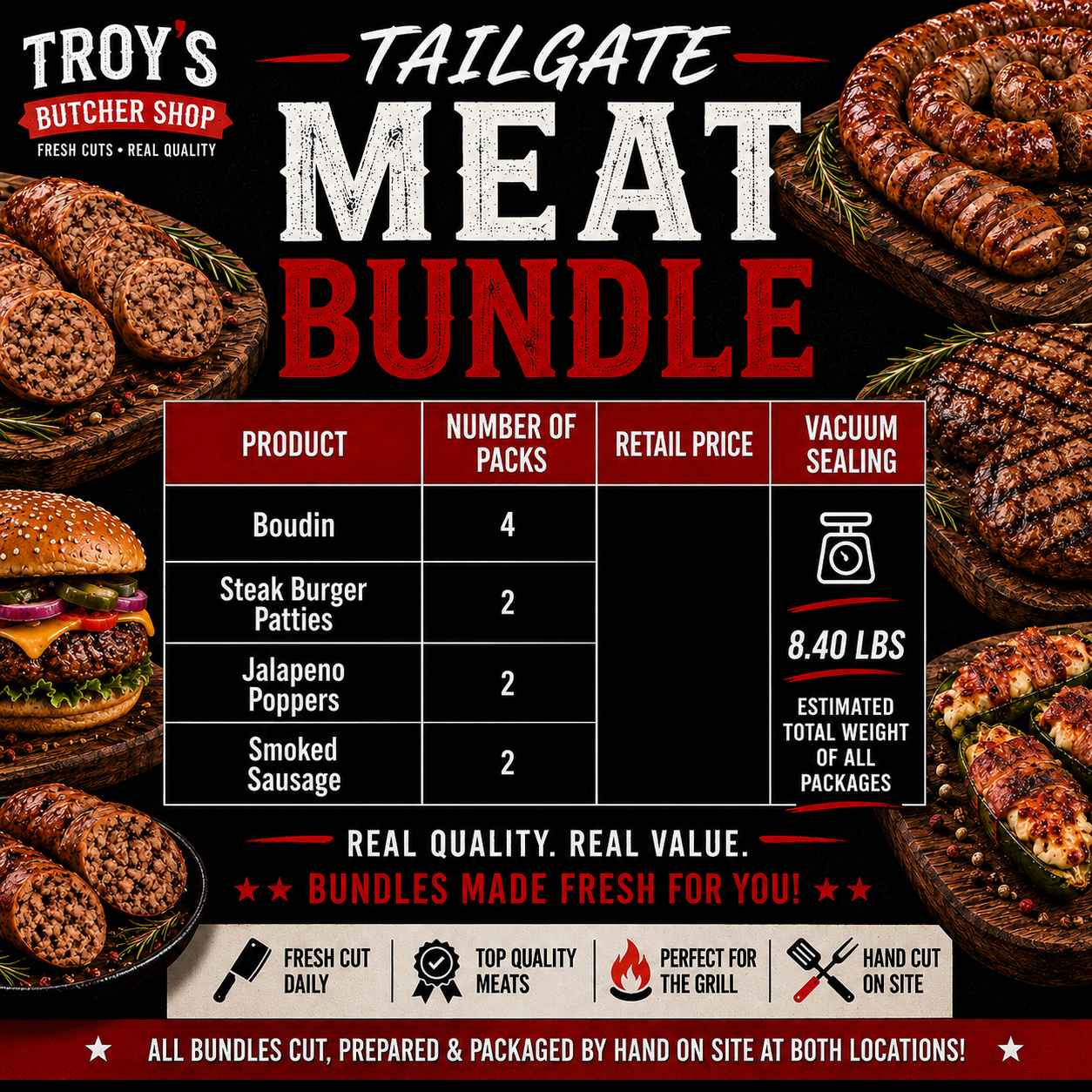 Tailgate Meat Bundle