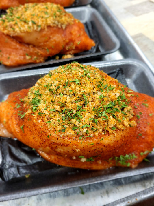 Boudin Stuffed Chicken Breast