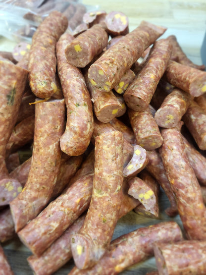 Troy's Smoked Pork Sausage (Mild) [bbs]