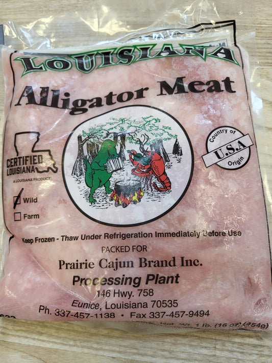 Louisiana Alligator Meat