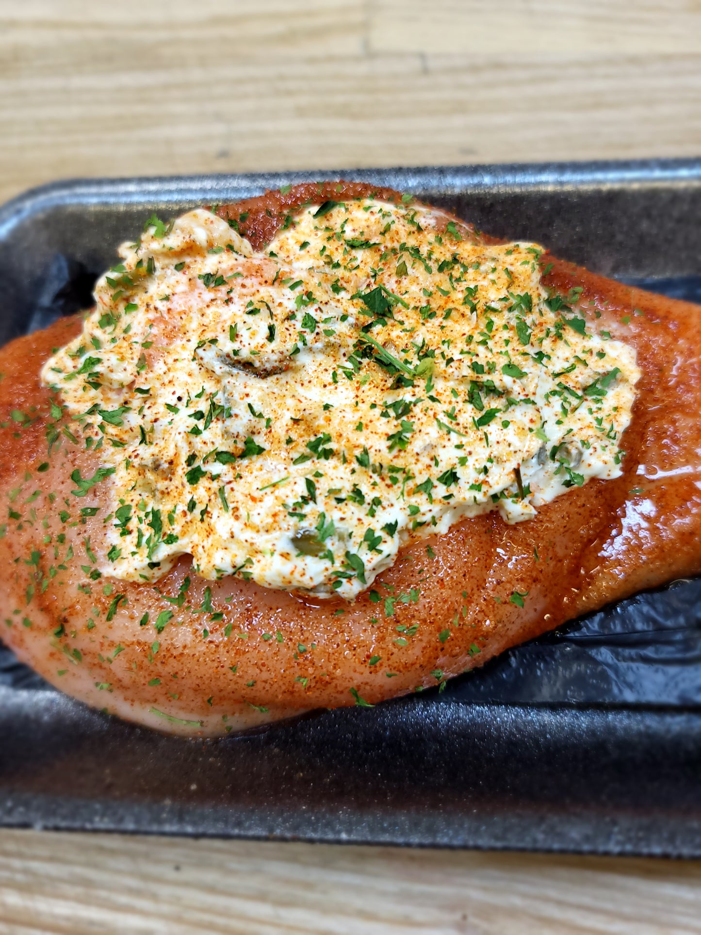 Jalapeno Cream Cheese Stuffed Chicken Breast [dms] [many]