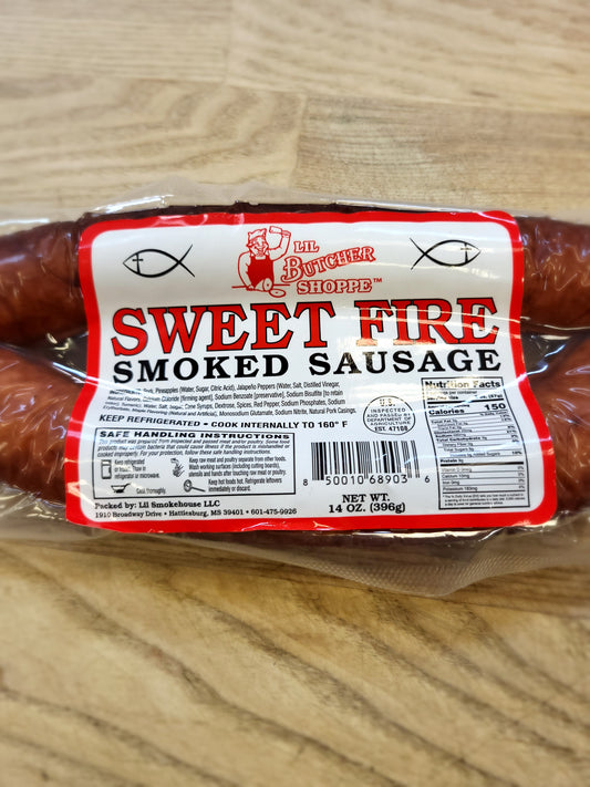 Sweet Fire Smoked Sausage