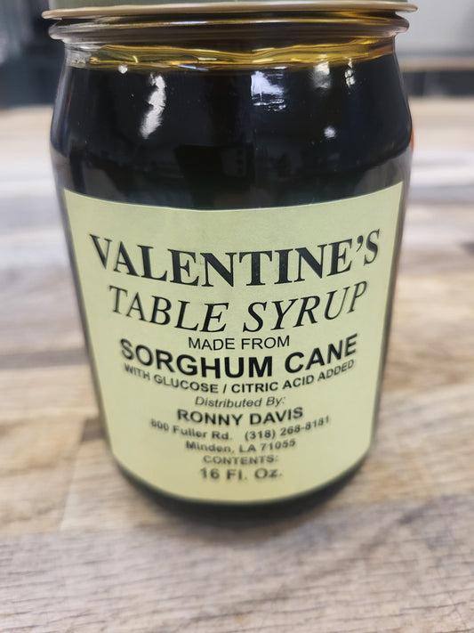 Valentine's Sorghum Cane Syrup