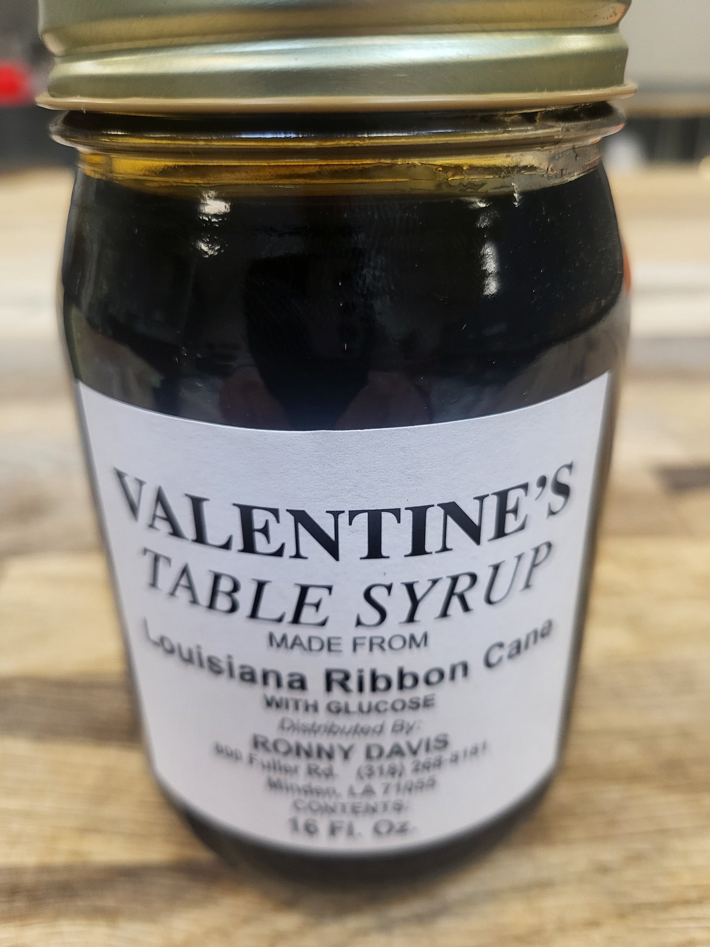 Valentine's Table Syrup