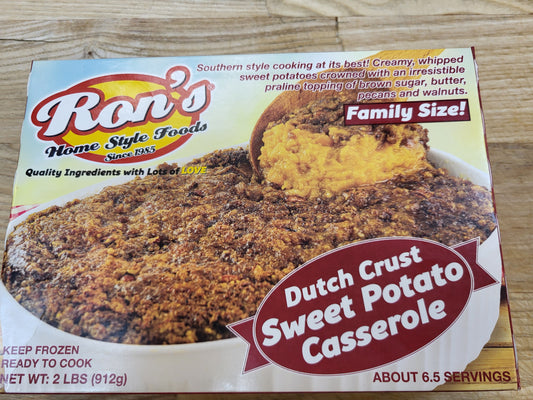 Ron's Home Style Sweet Potato Pie Casserole