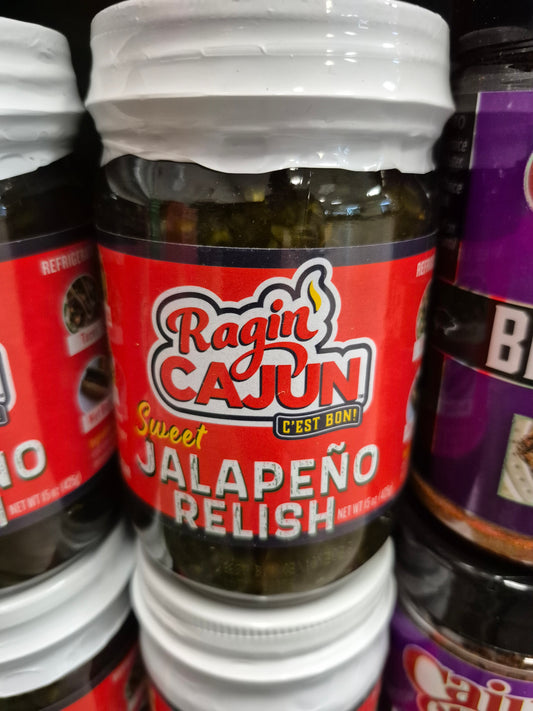 Ragin Cajun Sweet Jalapeno Relish