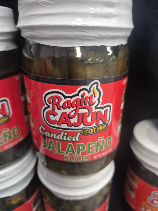 Ragin Cajun Candied Jalapeno Slices