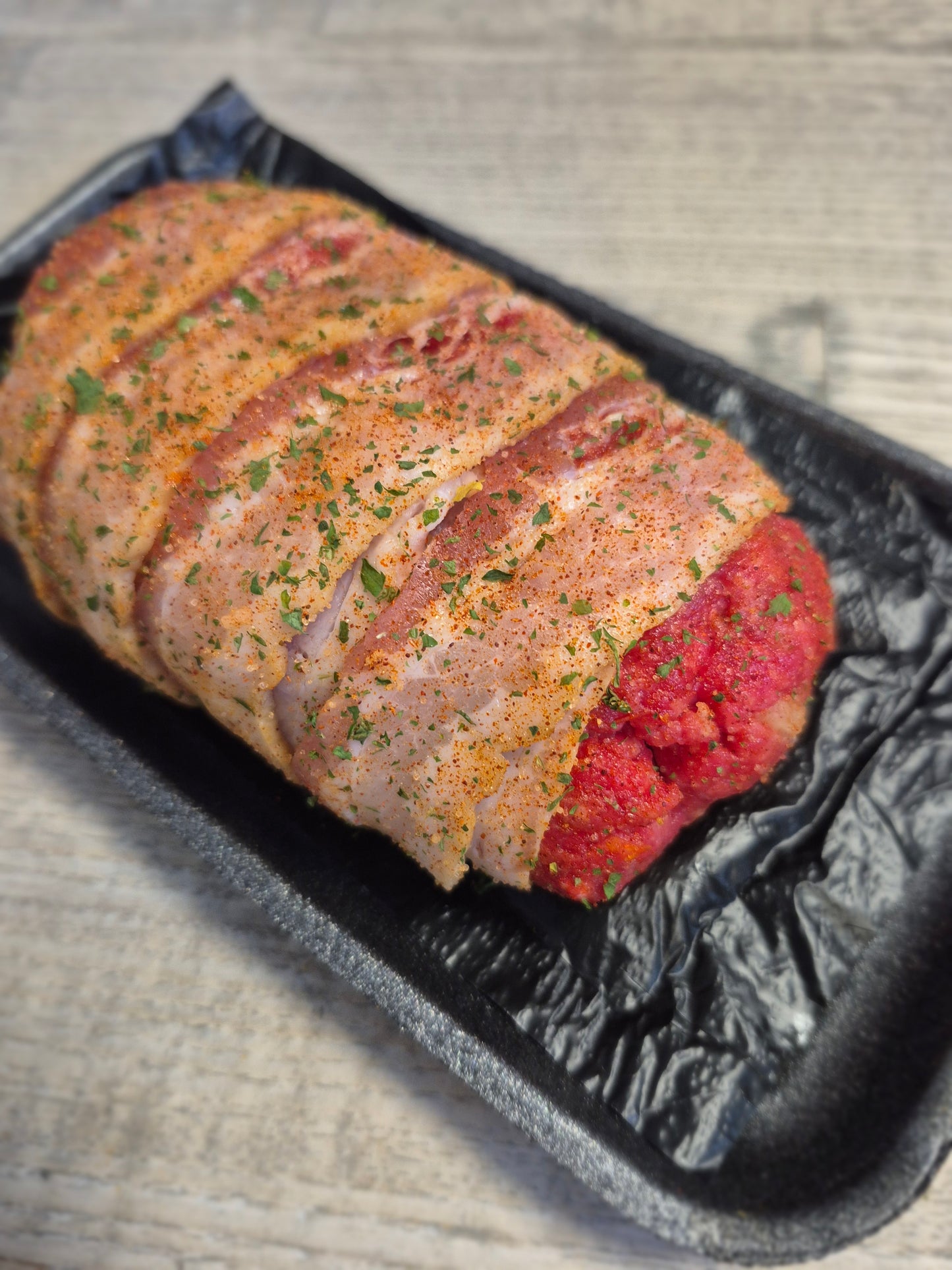 Bacon Wrapped Boudin Bomb [dms] [many]