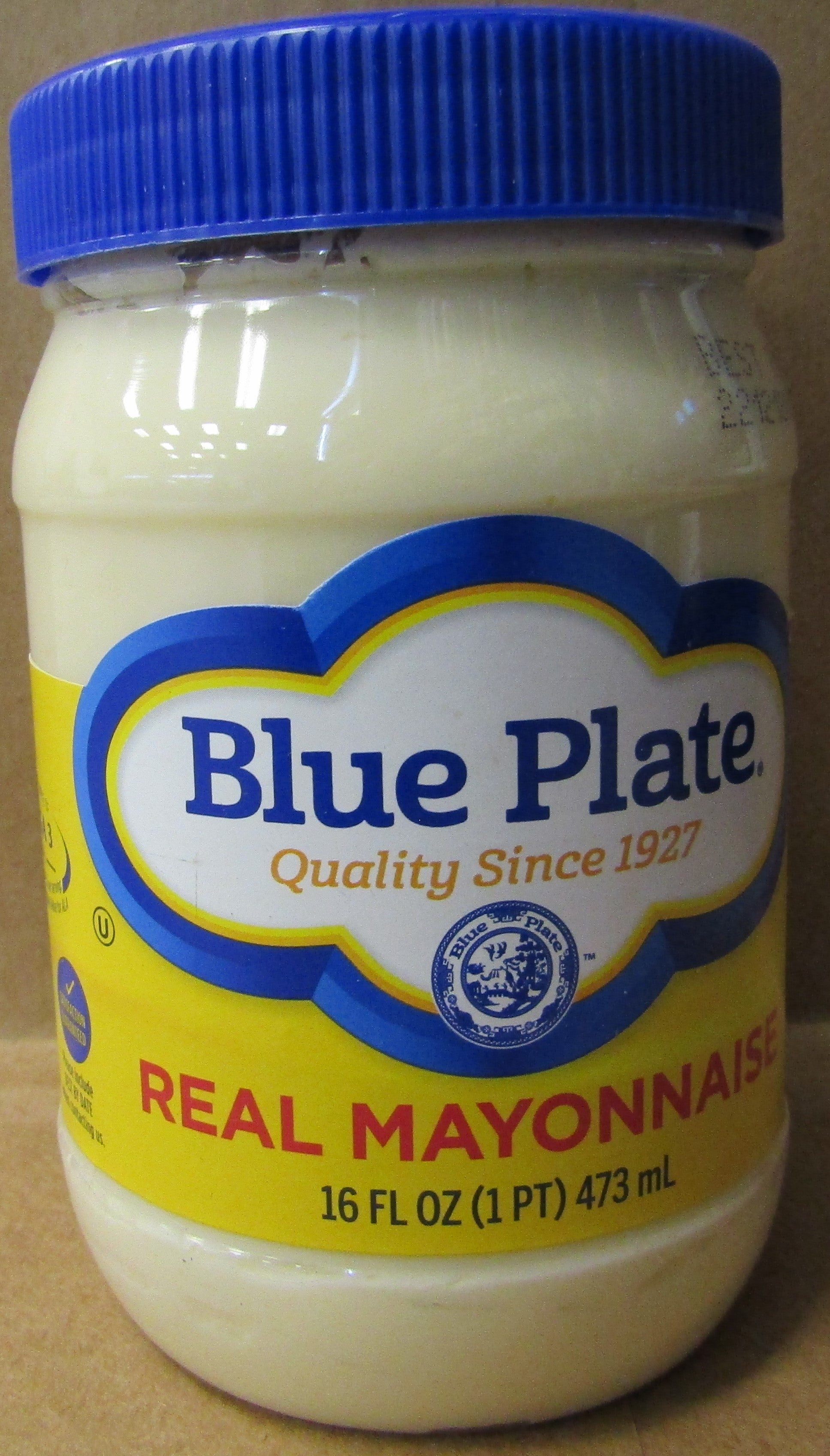 Blue Plate Real Mayonnaise Troys Butcher Shop   BluePlateRealMayonnaise 