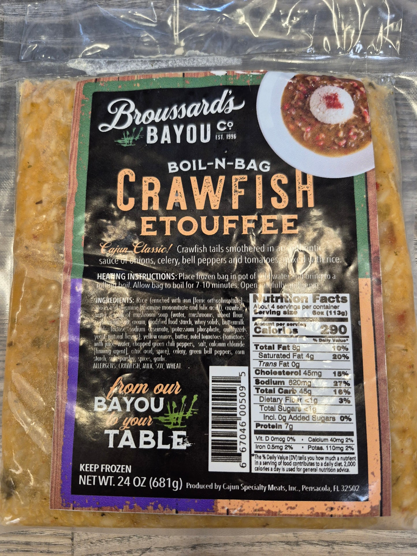 Broussard Crawfish Etouffee