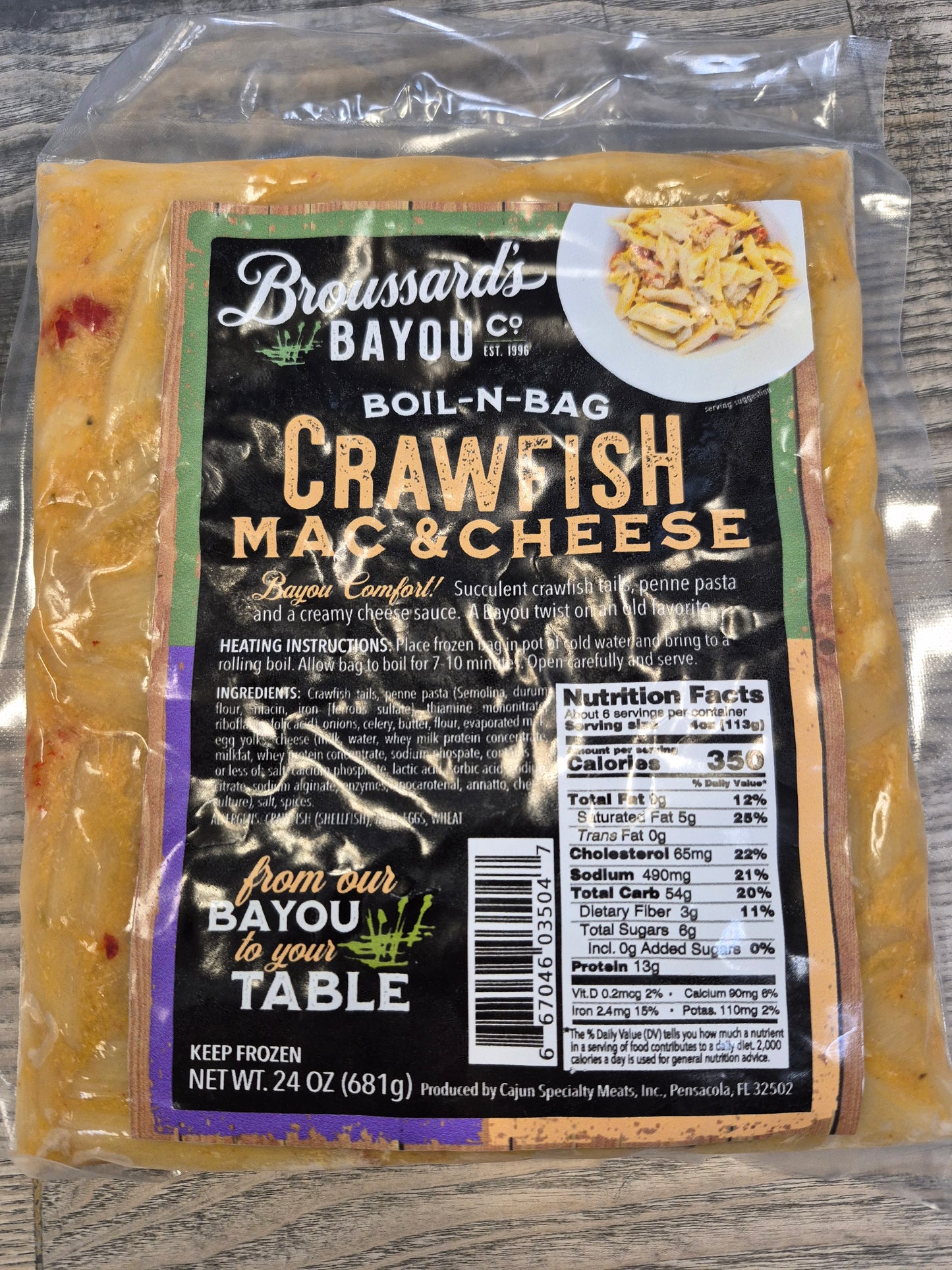 Broussard Crawfish Mac & Cheese