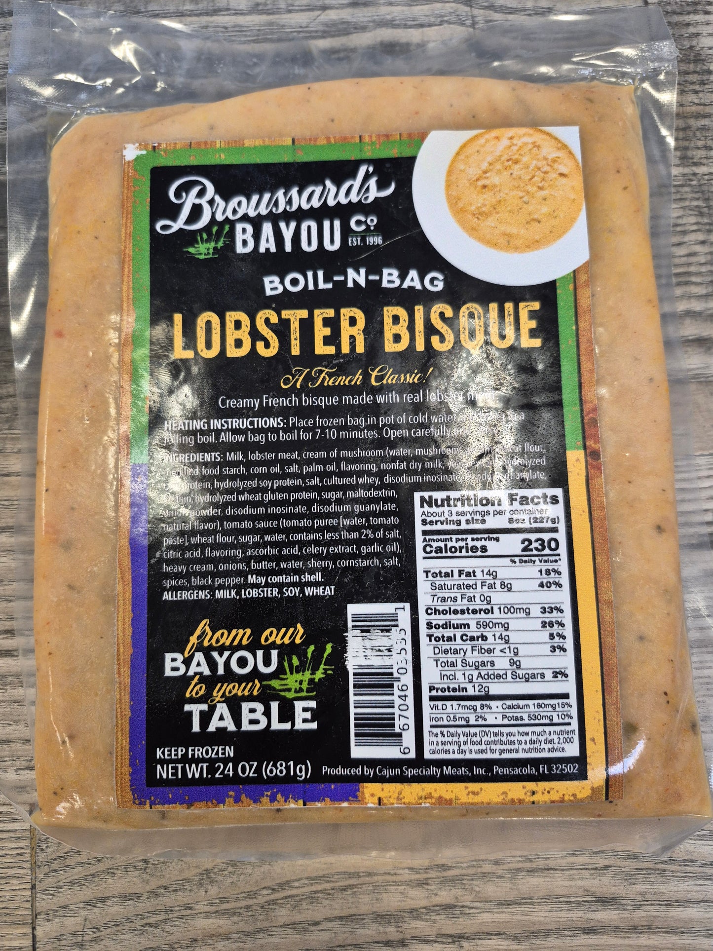 Broussard Lobster Bisque