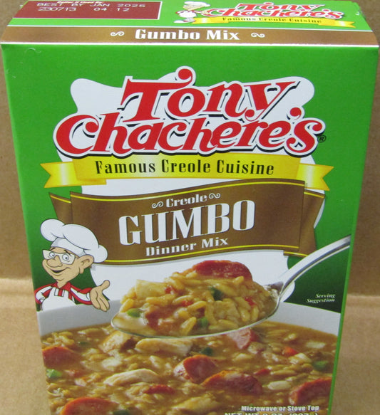 Tony Chachere's Gumbo Dinner